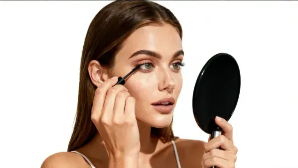 Applying Mascara to Lower Lashes