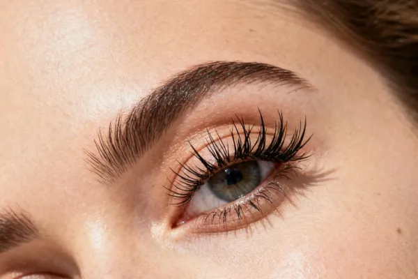 Wispy lash extensions